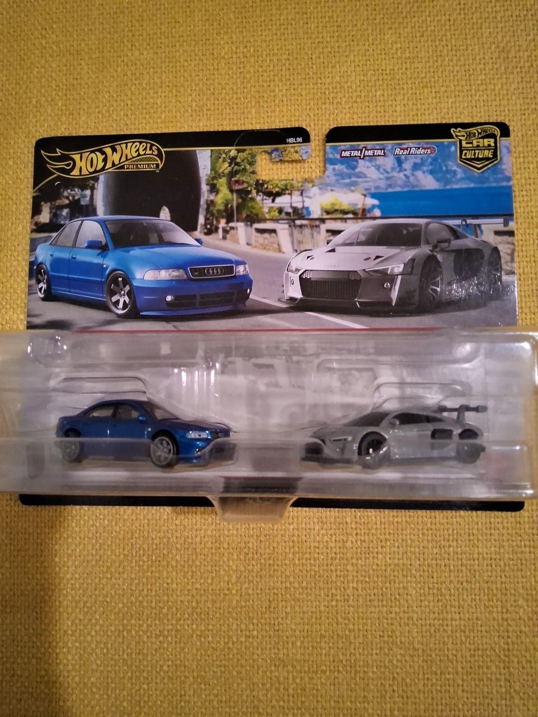 2024 Hot Wheels Premium Car Culture 2 Pack Audi S4 Quattro & Audi R8 🔥02