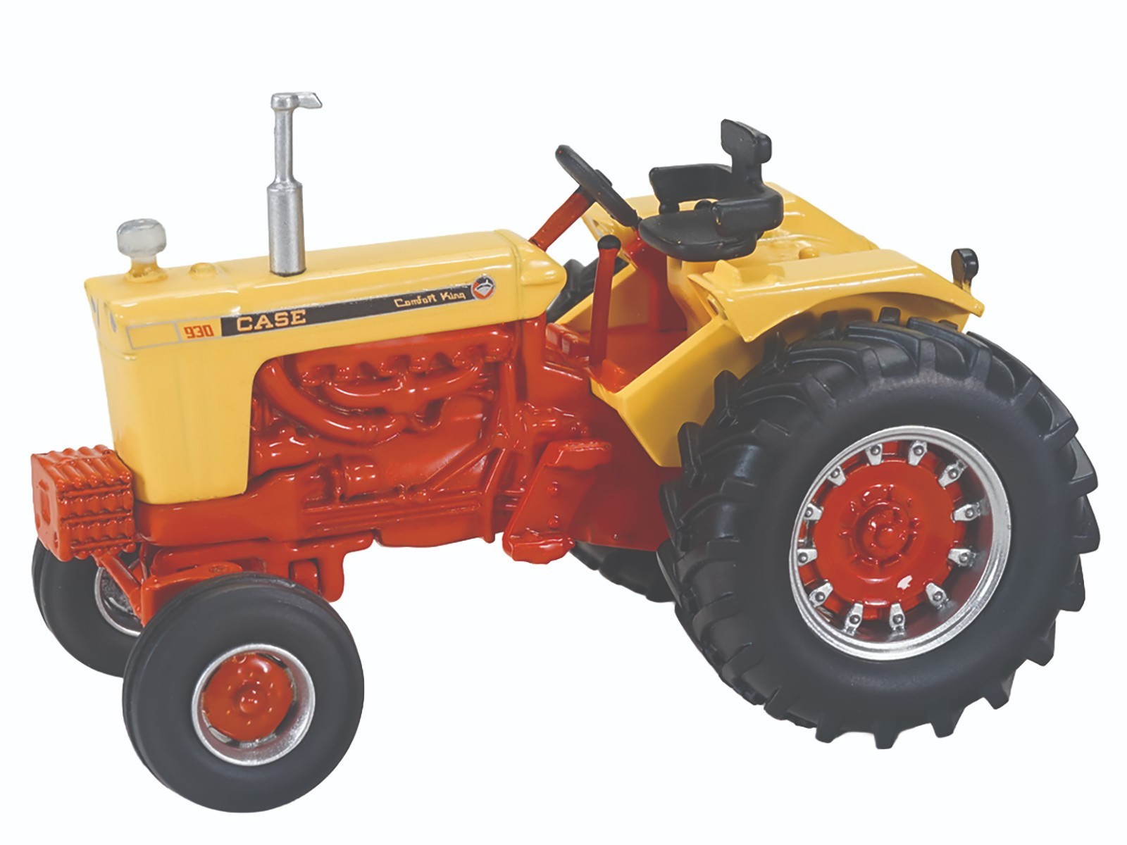 CASE 930 OPEN STATION TRACTOR YELLOW & ORANGE 1/64 DIECAST BY SPECCAST ZJD1956