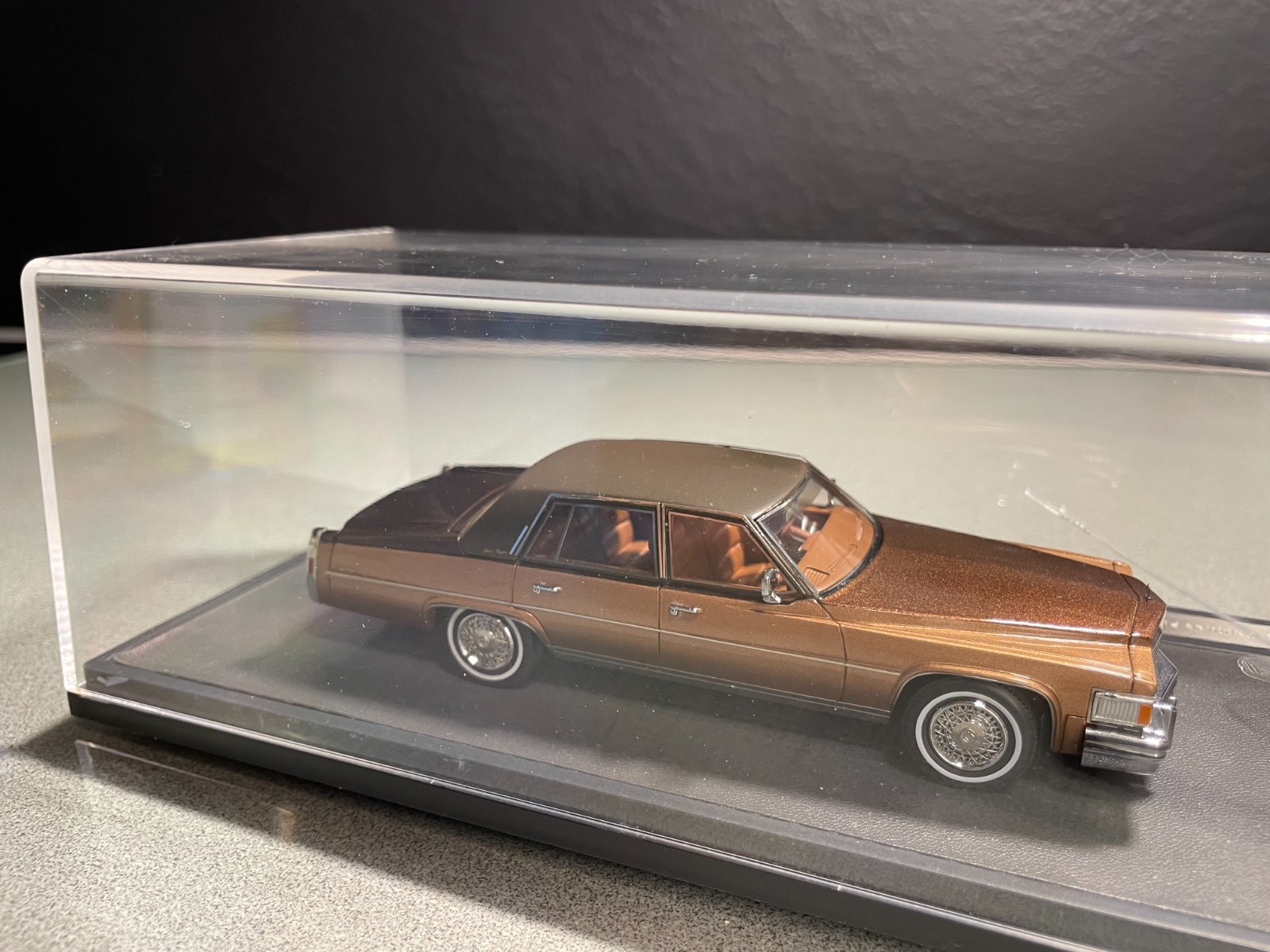 matrix 1/43 1978 cadillac fleetwood brougham 2tone brown VERY RARE #176/408