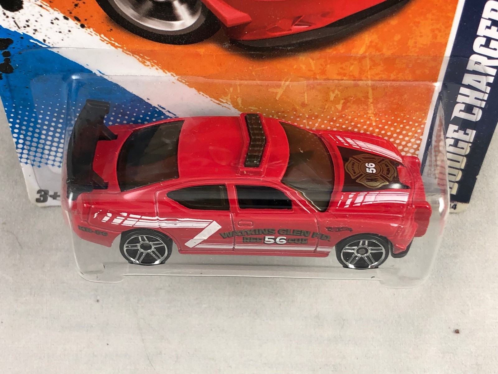 Hot Wheels 2011 Dodge Charger Drift Red HW Main Street 170/244