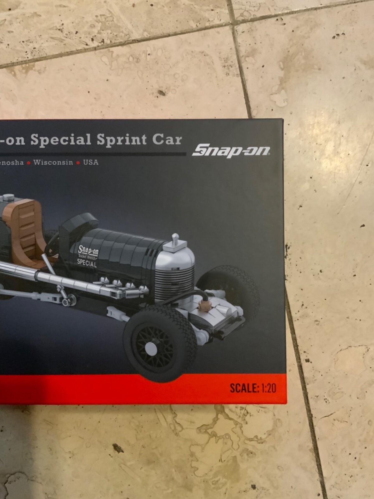 Snap On Tools 1920s Specialty Sprint Car Atom Mini Bricks Model SSX23P132