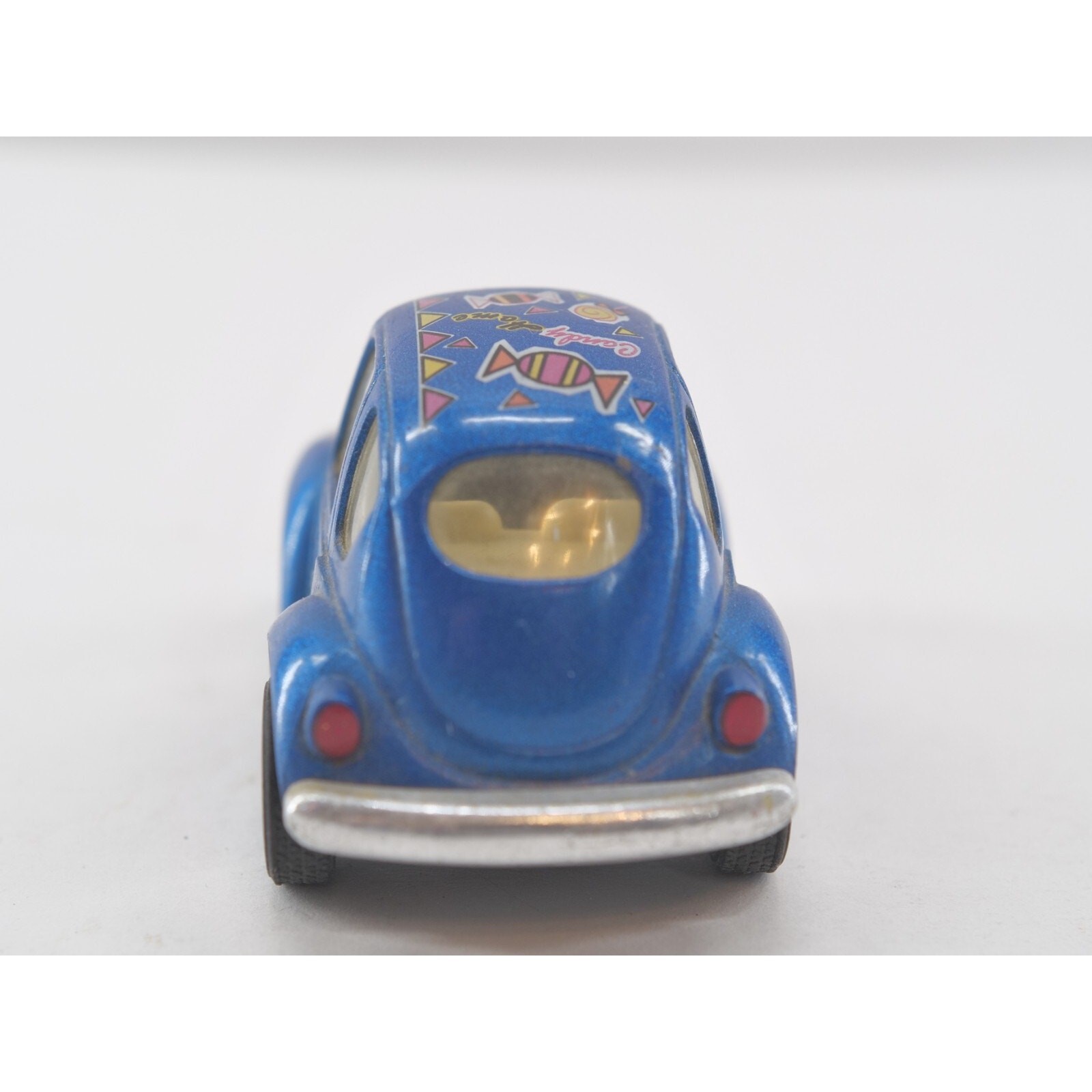 KINTOY 1993 BLUE VOLKSWAGON VW BEETLE LOVE BUG FRICTION PULL BACK CAR 1/32 SCALE