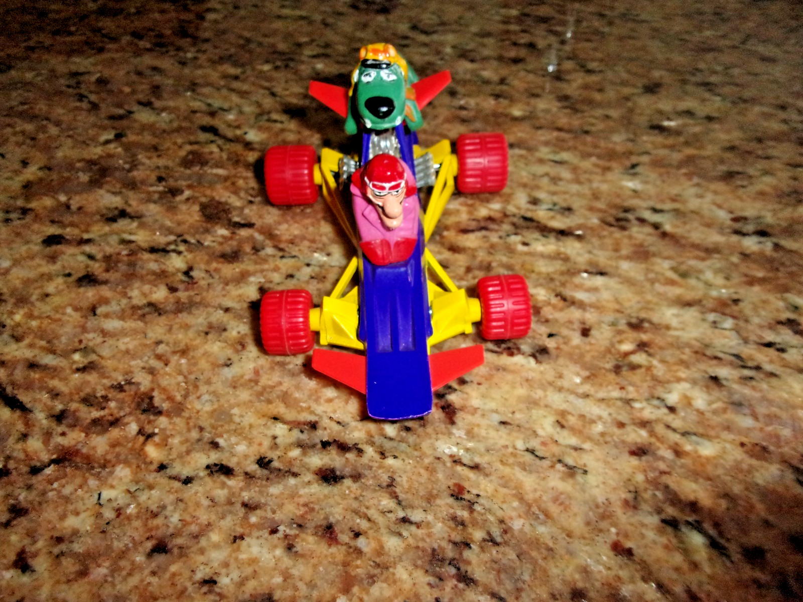 Corgi Comics Dick Dastardly & Muttley Die Cast Racer Wacky Races 70s Vintage
