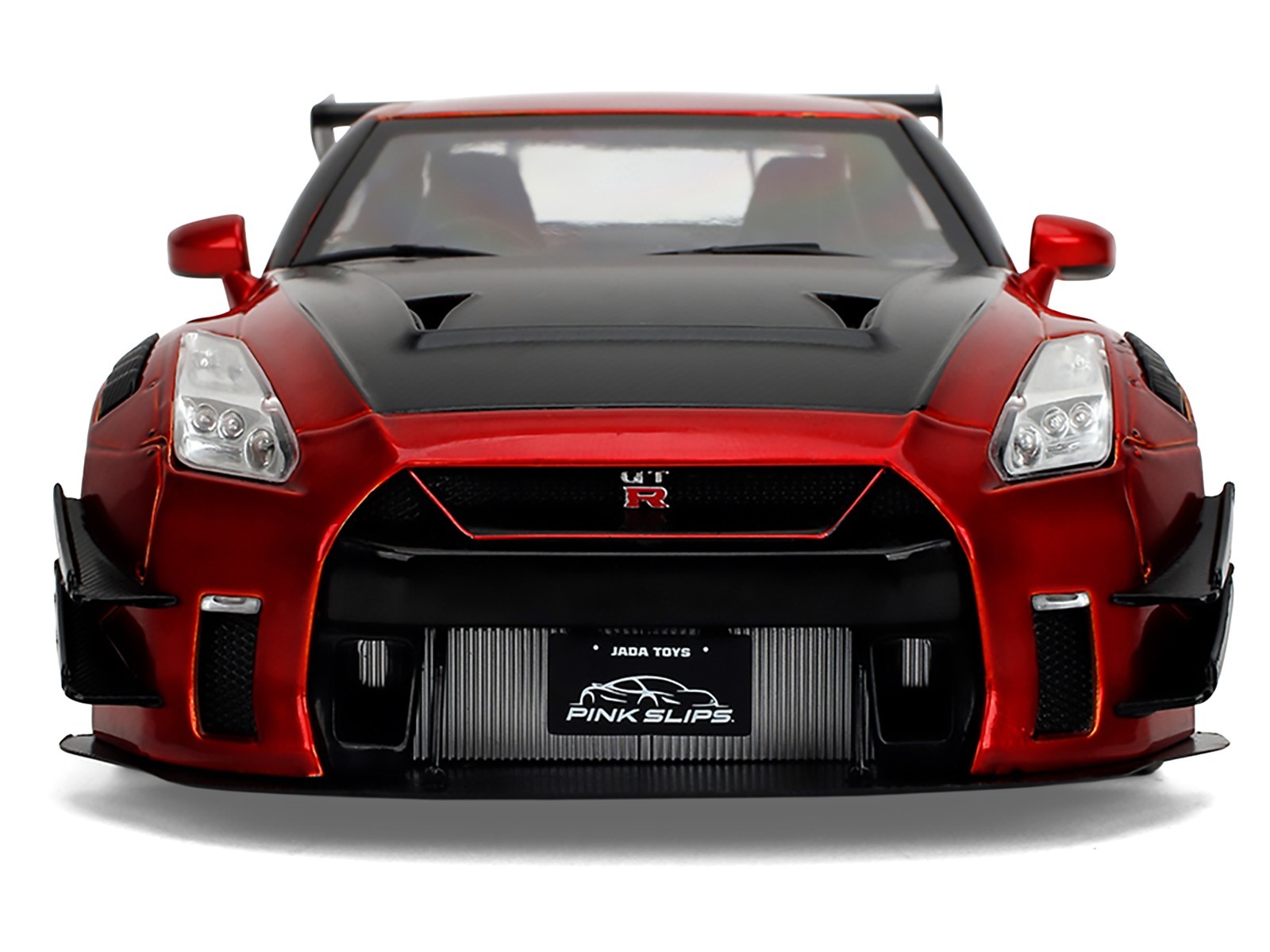 NISSAN GT-R (R35) LIBERTY WALK 2.0 RHD RED 1/18 DIECAST MODEL BY JADA 36465