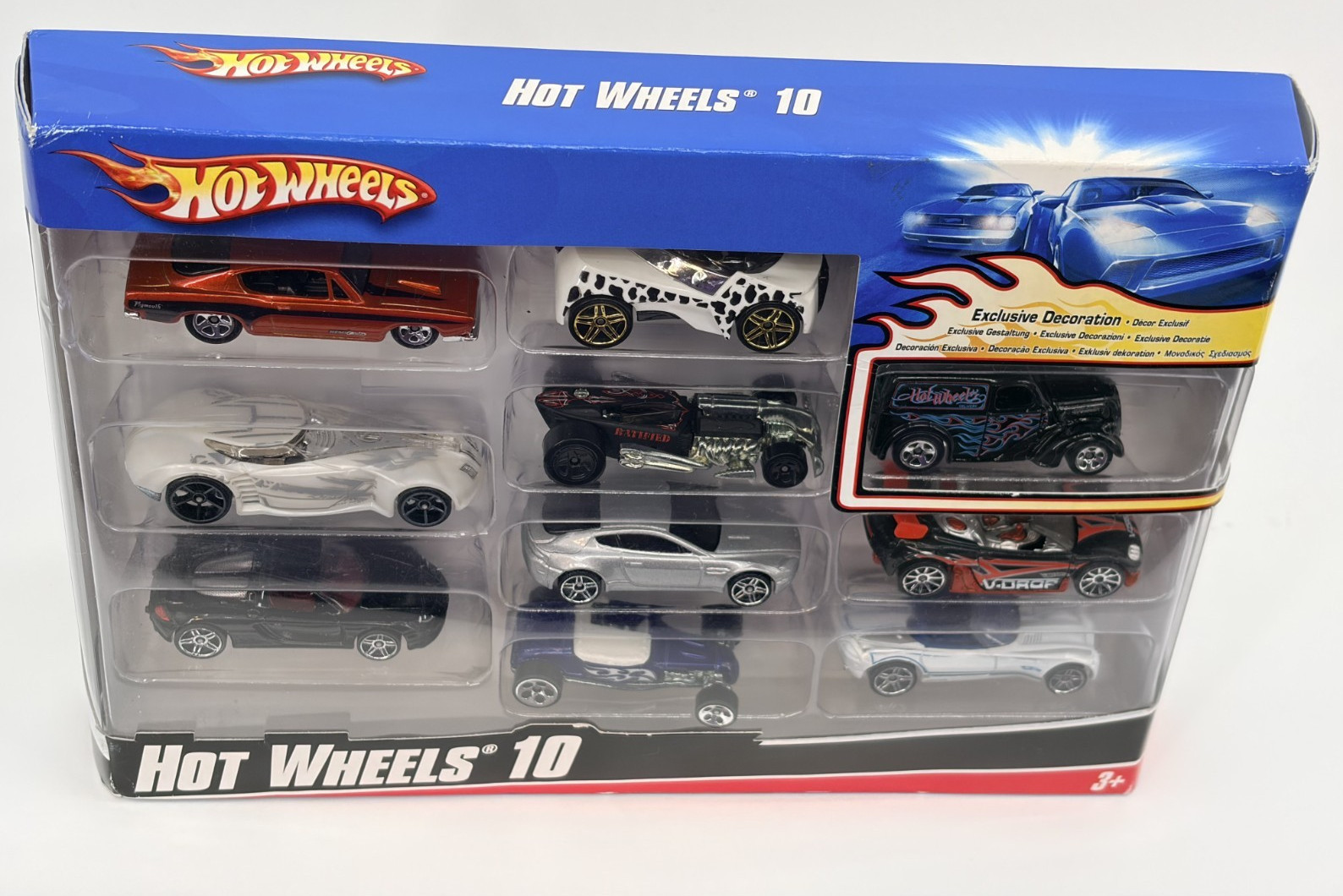 Hot Wheels 2008 10 Pack Exclusive Decorations Angila Panel Truck VHTF 1:64