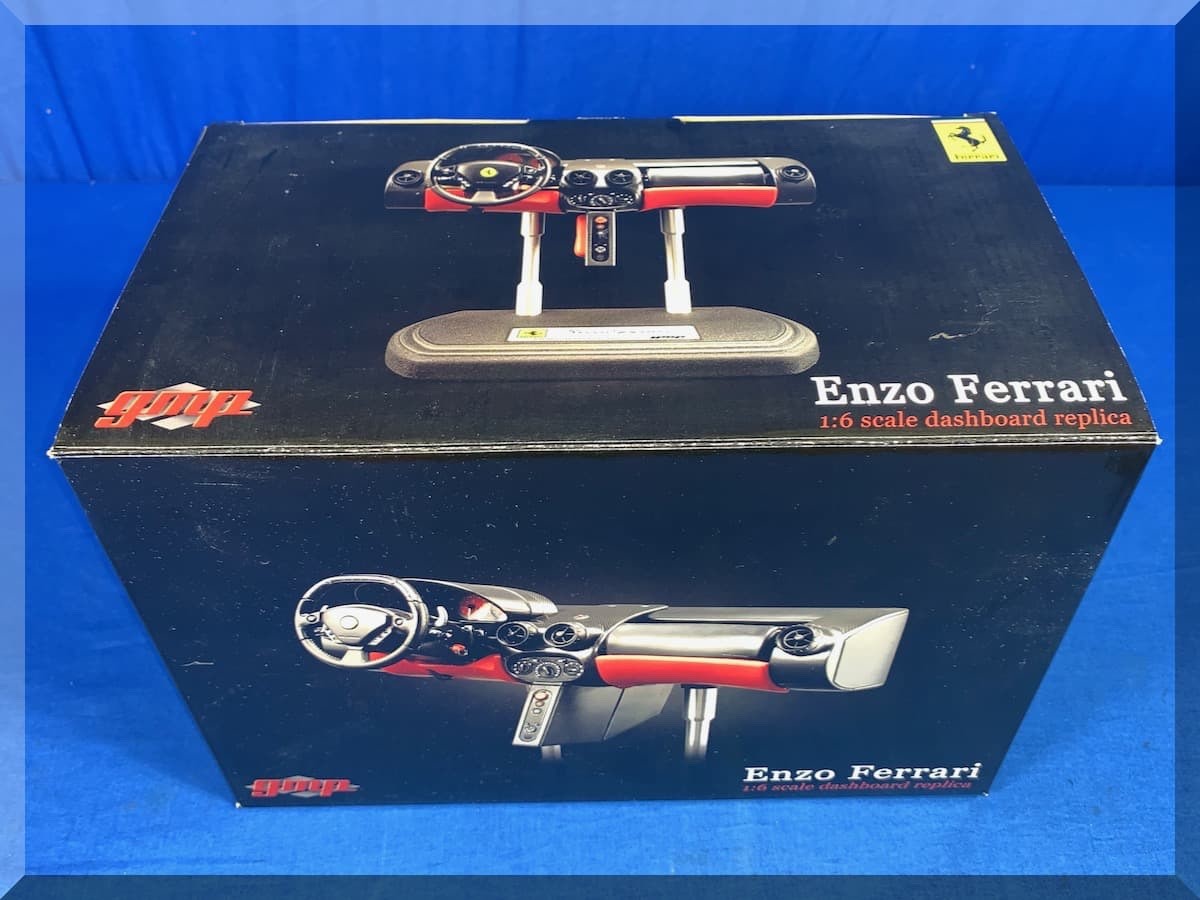 GMP FERRARI ENZO 1/6 SCALE DASHBOARD PLASTIC REPLICA WITH STAND – FREE SHIPPING
