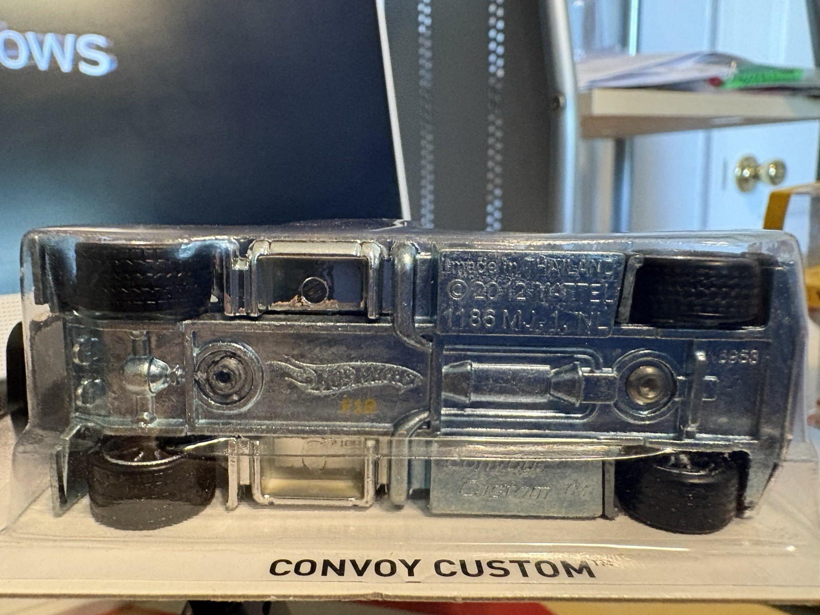 Hot Wheels Premium Pop Culture AC/DC Convoy Custom Ships In A Protector