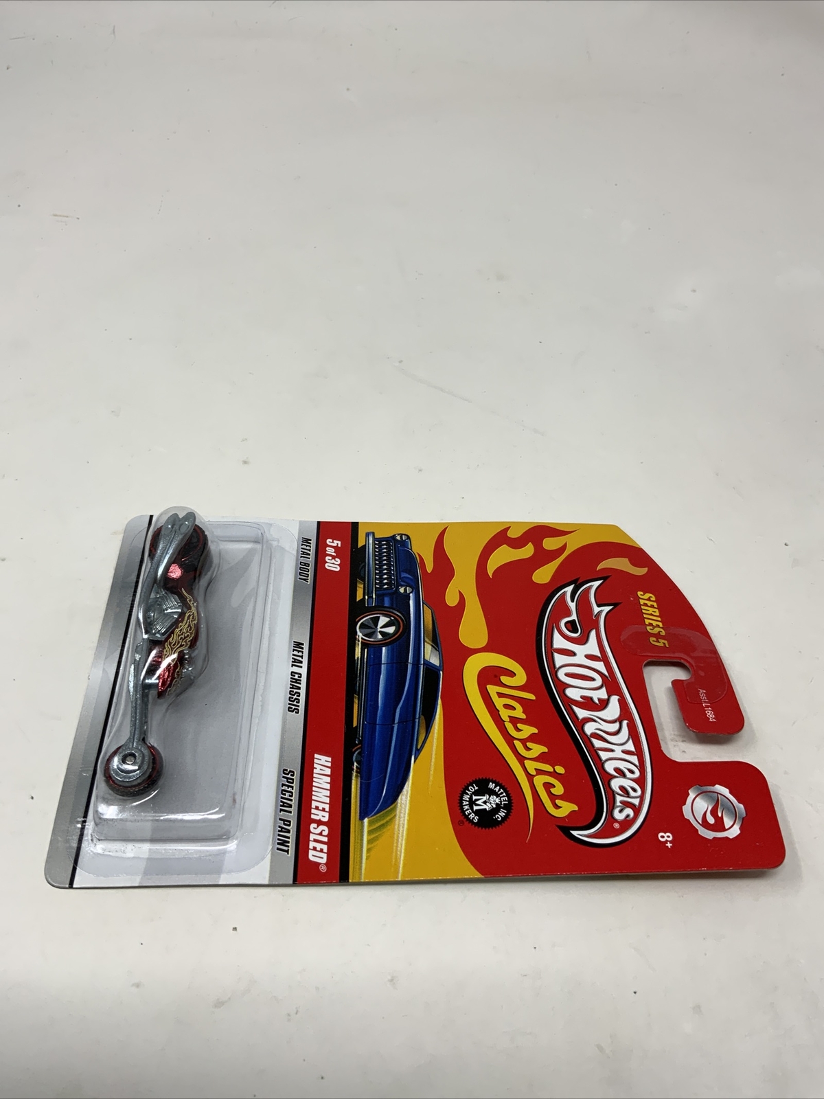 2009 Hot Wheels Classics Series 5 Hammer Sled Red Version #5/30 New 1:64