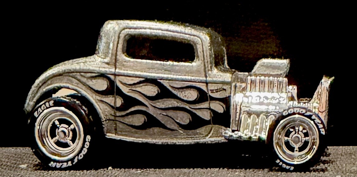 Hot Wheels ’32 Ford Zamac CUSTOM Wheel & Tire Real Riders