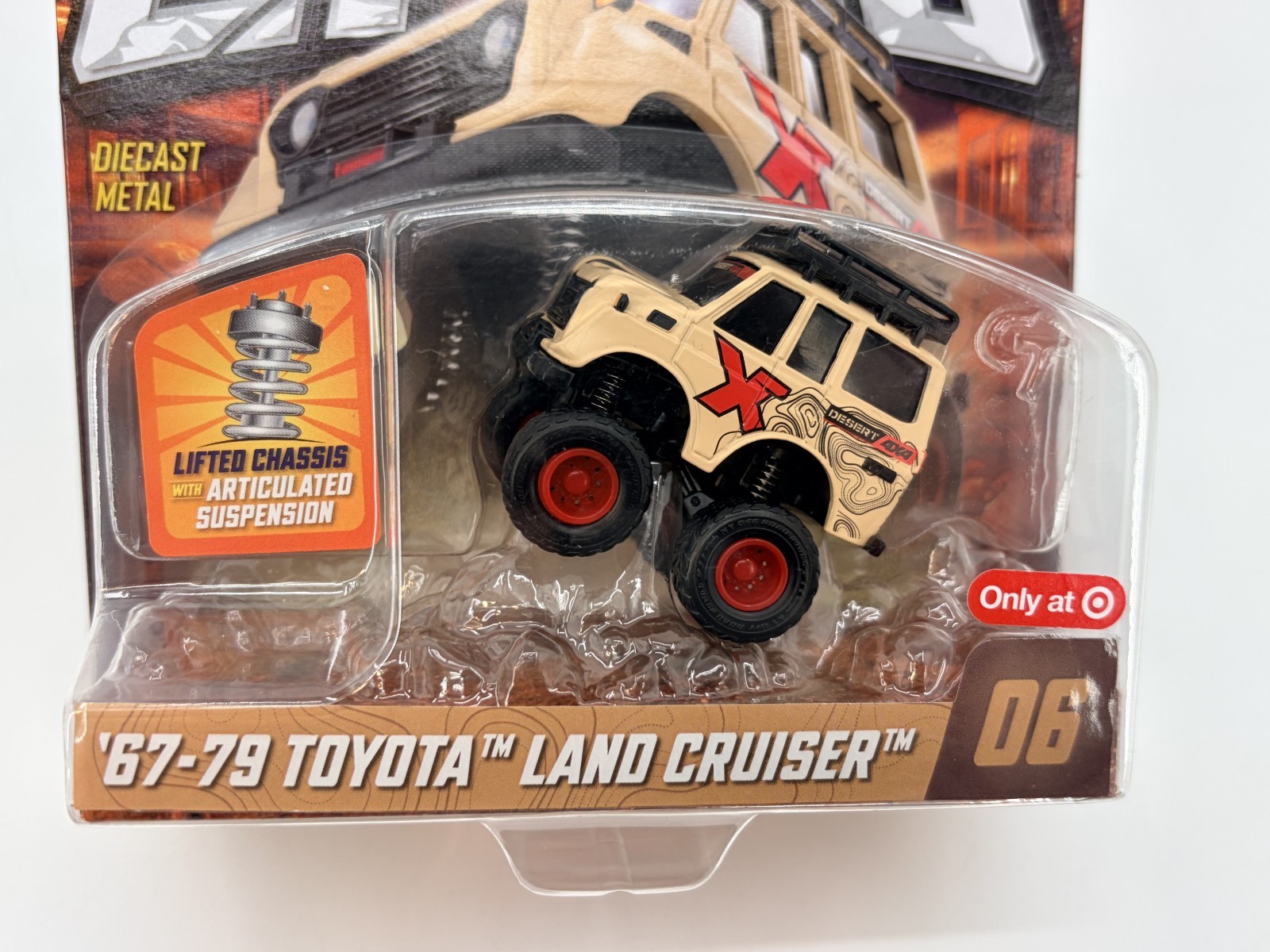 MGA Car Tuned LIFTED ’67-79 Toyota Land Cruiser Series 1 Die Cast 1:64