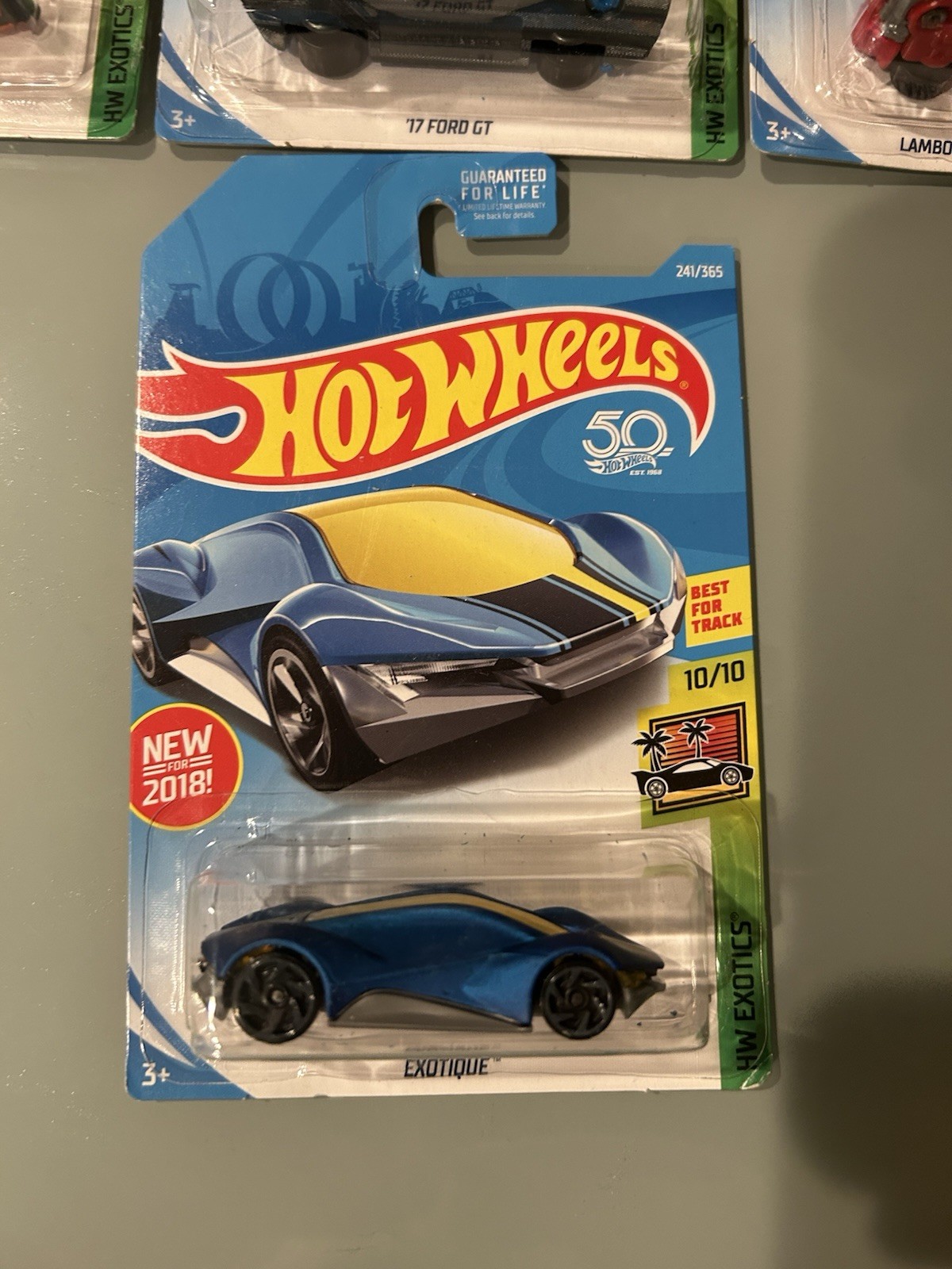 Hot Wheels 2018 HW Exotics COMPLETE SET 1-10 50th Anniversary (Bundle)