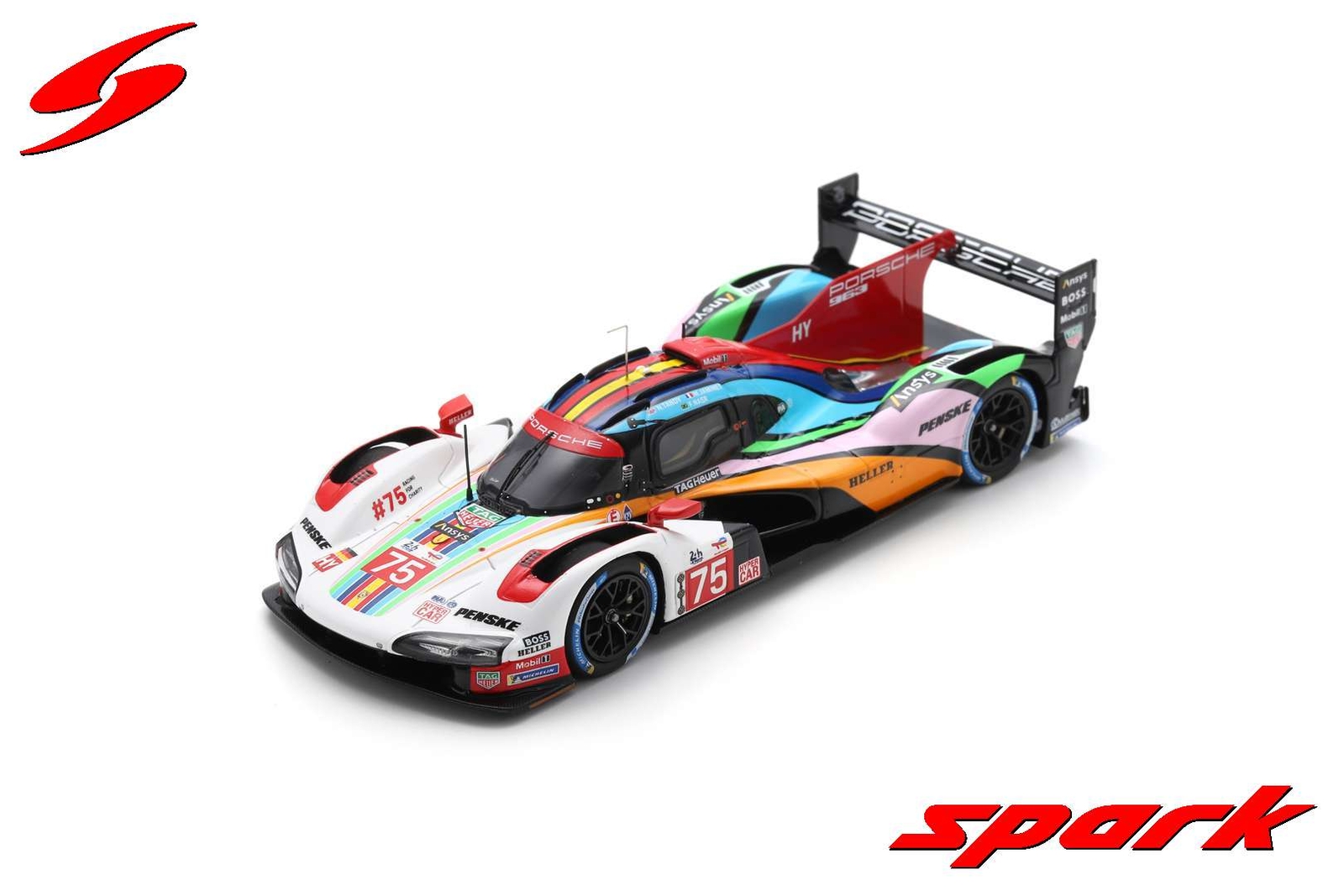 1:43 2023 Le Mans 24h — #75 Porsche 963 Penske Motorsport — Spark