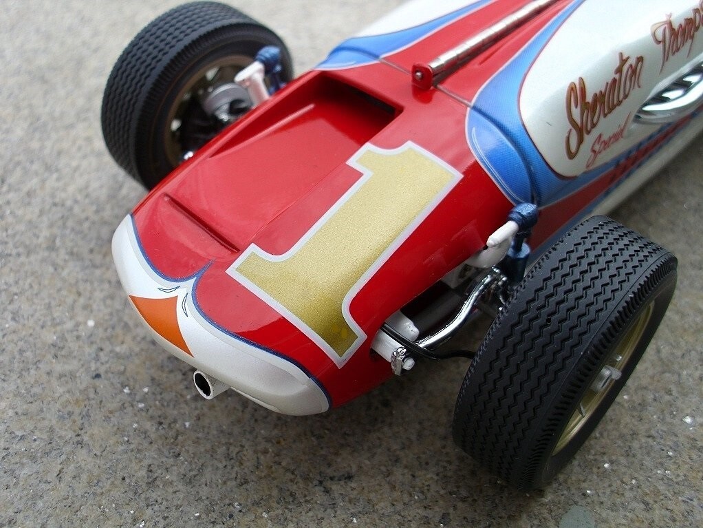 Racing Race Car Formula 1 18Grand Prix24Vintage Indy 12Custom Built Metal Model