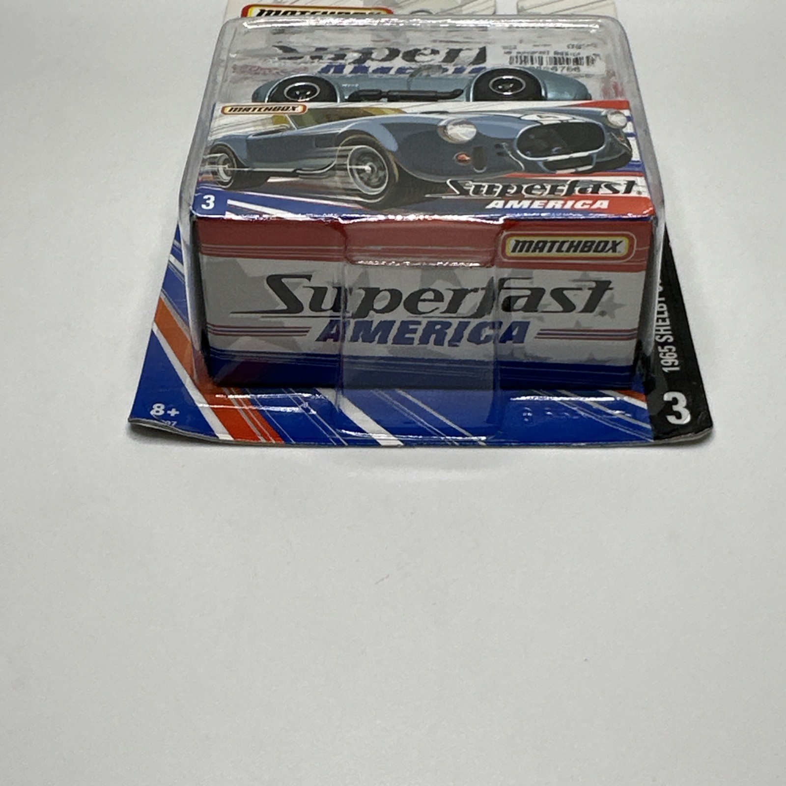 Matchbox 2006 SUPERFAST AMERICA #3 Blue 1965 Shelby Cobra 427 S/C FAST SHIPPING