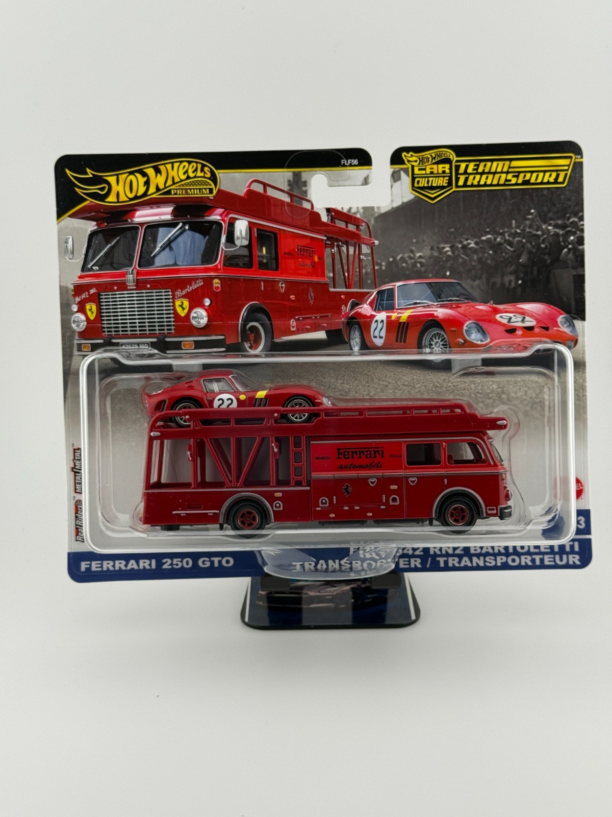 2025 Hot Wheels Team Transport Ferrari 250 GTO Fiat Bartoletti JBM37