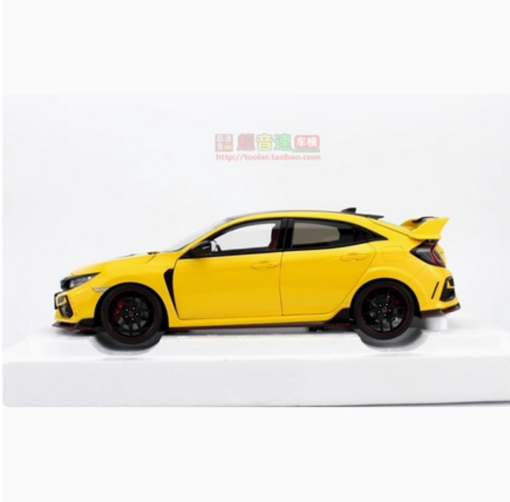 AUTOart 1/18 Honda Civic Type R FK8 2021 Diecast Model Car Gifts Display Toys