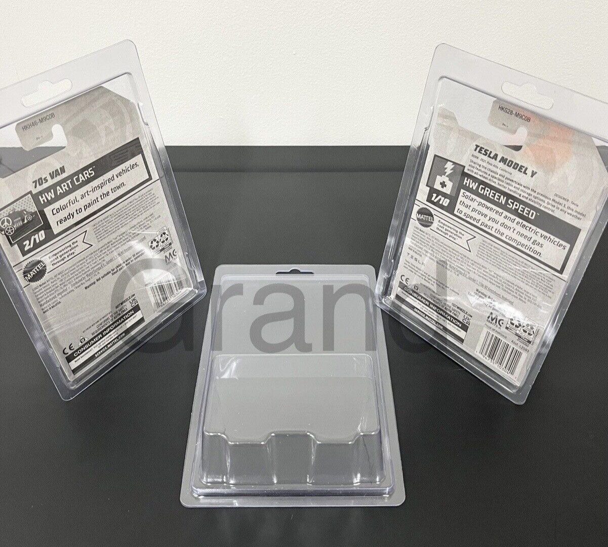 50 Protector Cases For Hot Wheels Matchbox Mainline Blister Pack FREE SHIPPING!