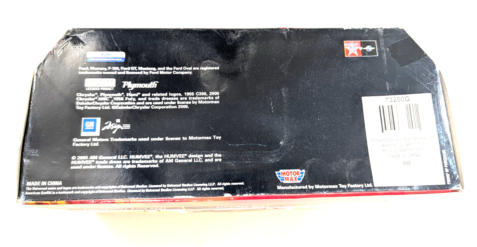 MotorMax 1:24 Scale Die Cast American Graffiti 1955 Chevy Bel Air