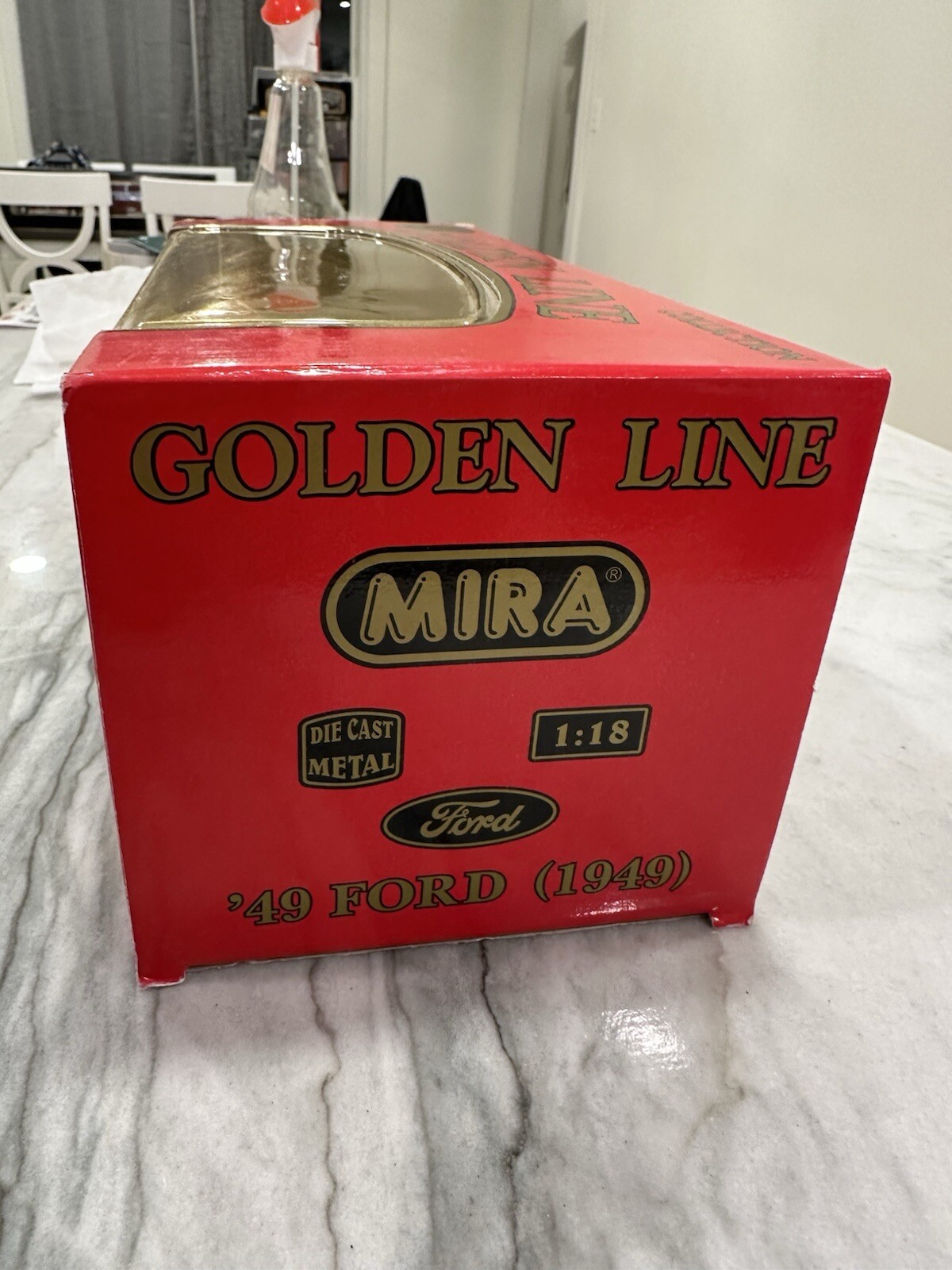Mira Golden Line 1949 Ford Convertible 1/18 Diecast Metal 2 Door