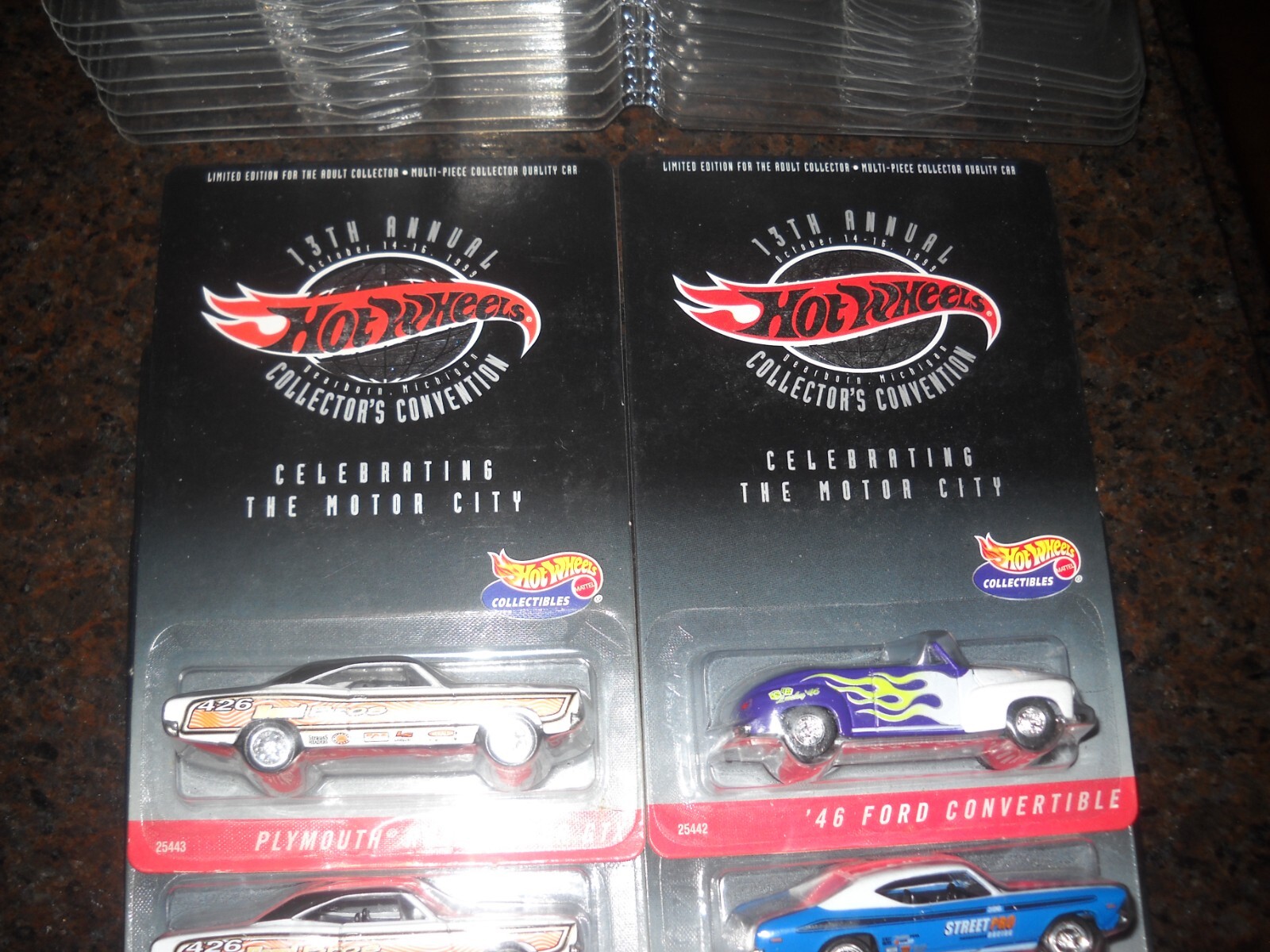 😛😛😛HOT WHEELS 13tH ANNUAL COLLECTOR’S CONVENTION*LOT of 8**SEE BELOW**😛😛😛