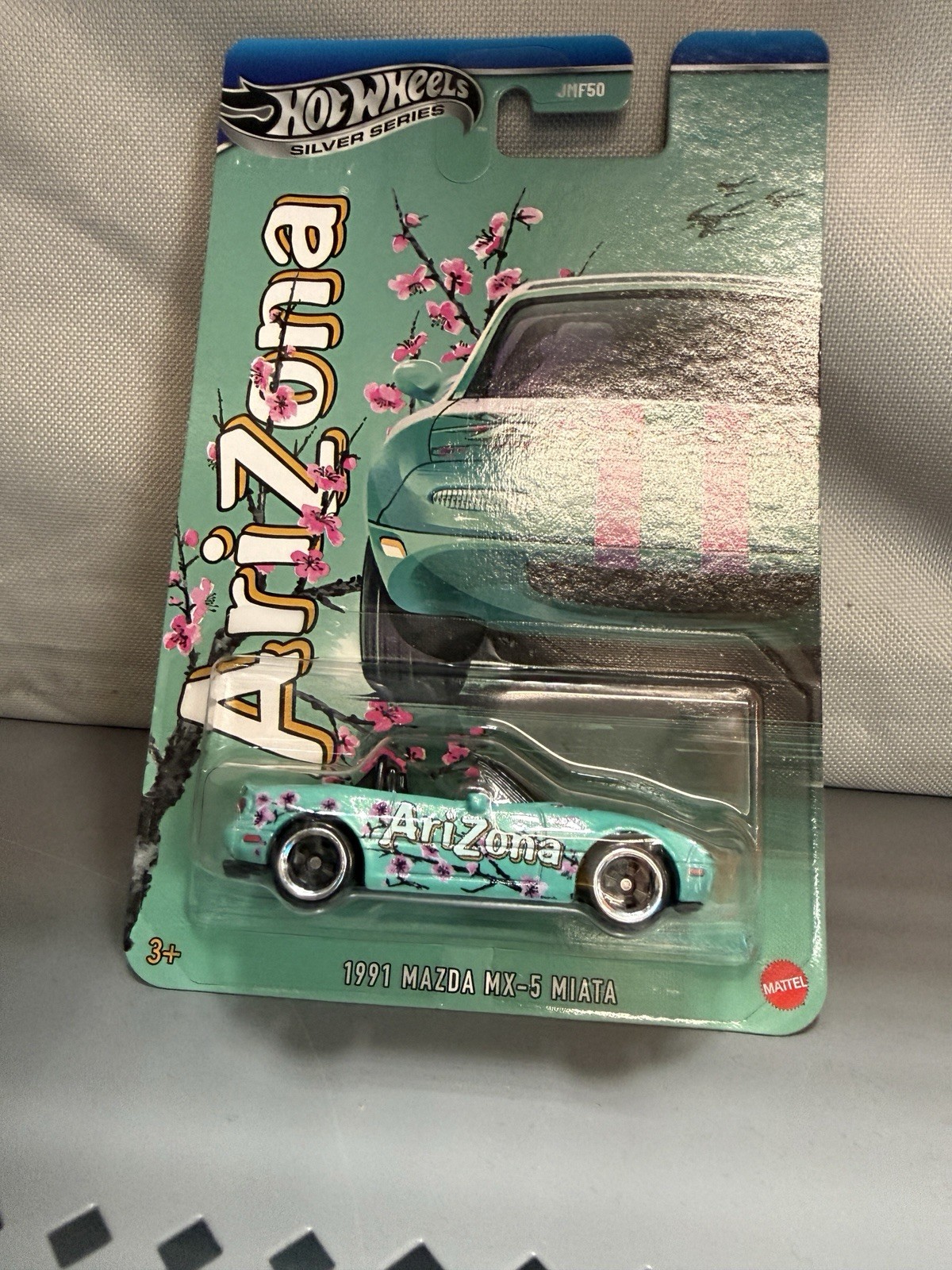Hot Wheels Silver Series 1991 Mazda MX-5 Miata Arizona 1:64 Diecast