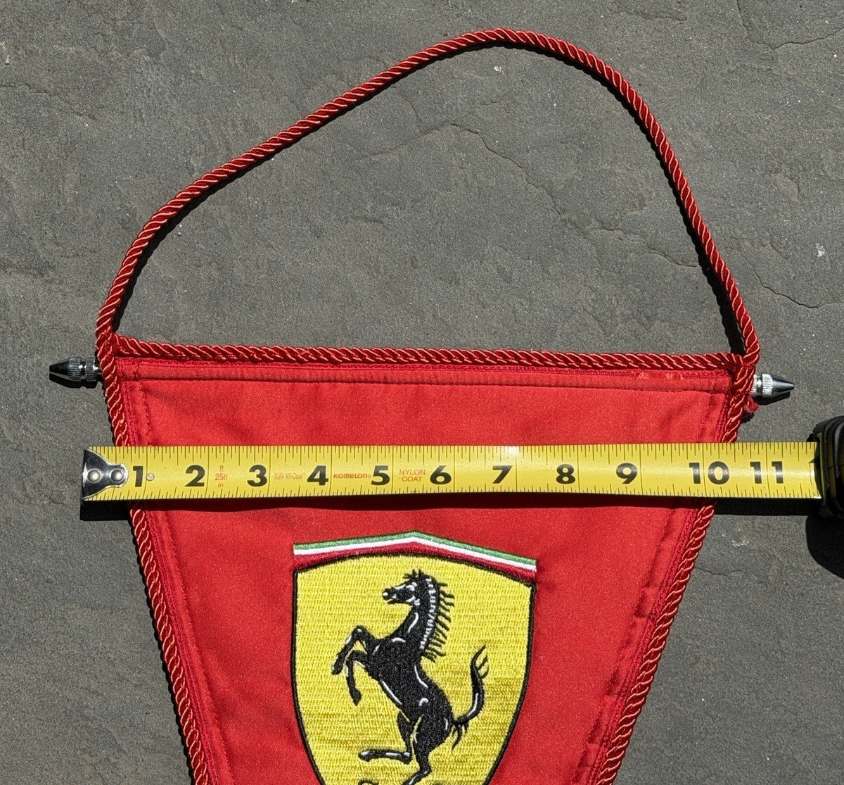 Ferrari Red Hanging Banner Pennant Official Licensed Product