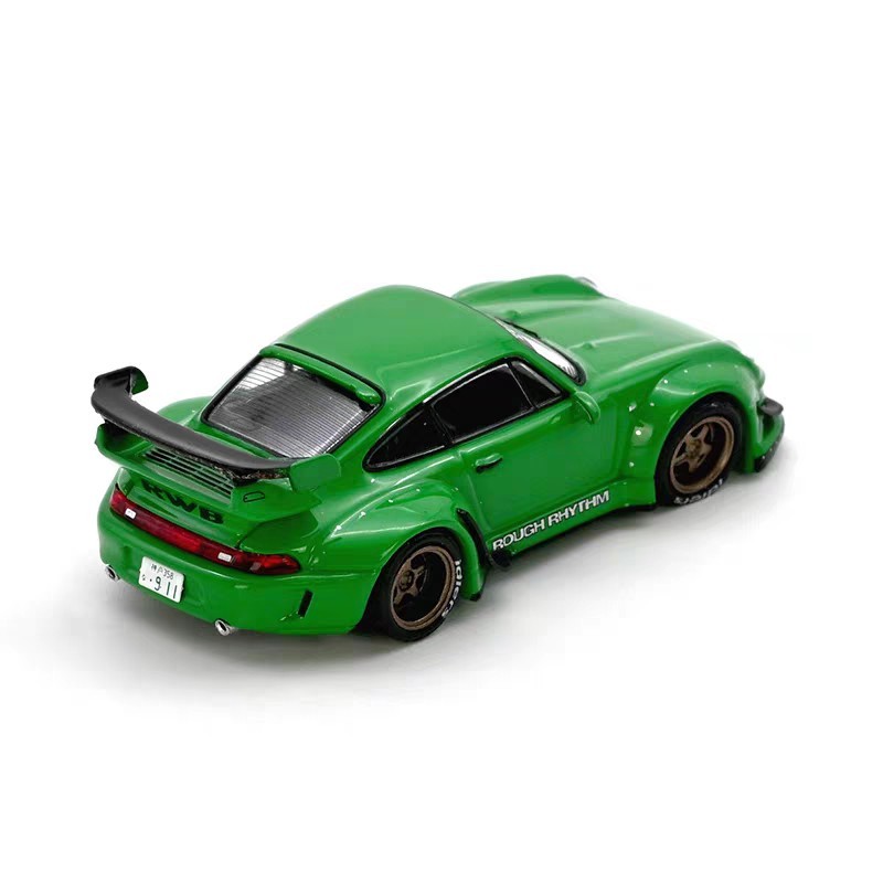 Inno64 RWB 993 rough Rhythm Green Cool Car Show 2026 (IN STOCK READY TO SHIP)