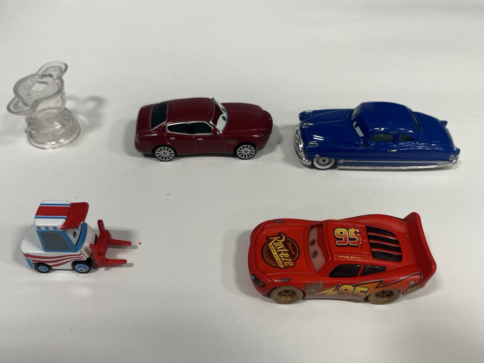 Lot Disney/Pixar Cars Movie Toy Vehicles Die-Cast and Plastic