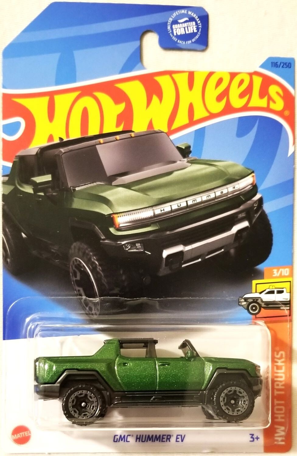 Hot Wheels – 2023 HW Hot Trucks 3/10 GMC Hummer EV 116/250 (BBHKK58)
