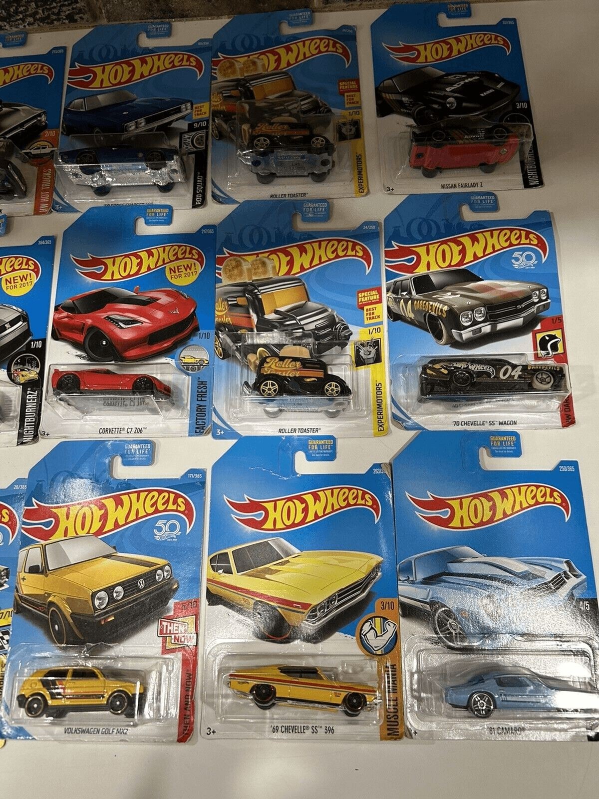 MIX Hot Wheels 15 Car Bundle Lot Variety 1/64 Kid Toy Mattel 2018 And Up