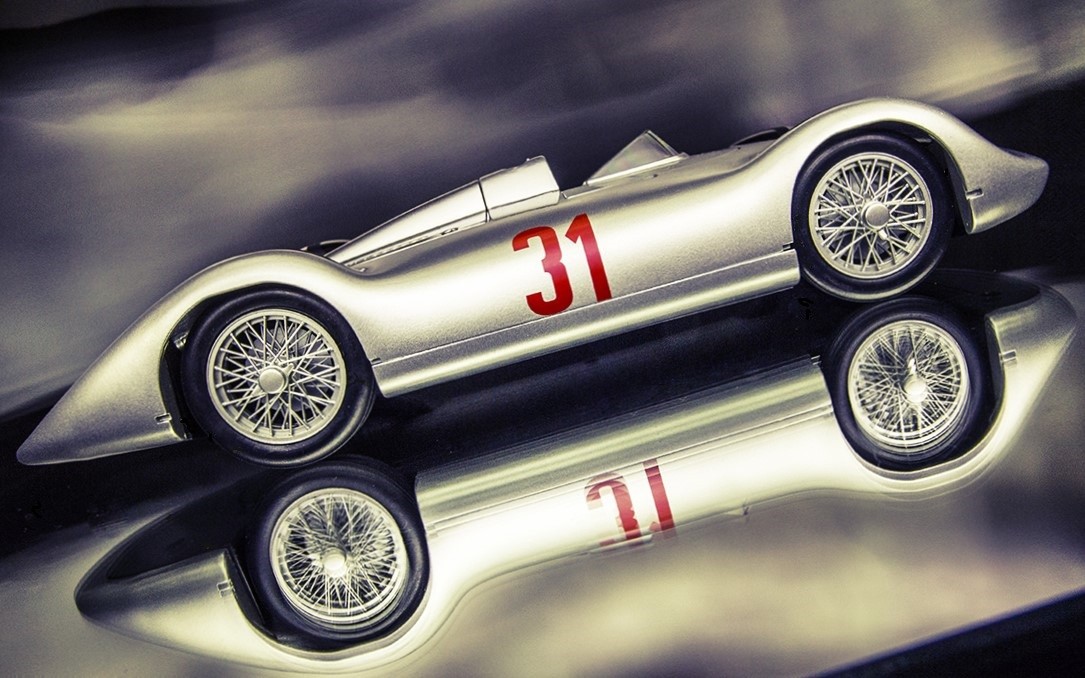 Racing Race Racer Car1 18Classic Custom Built Metal Model Concept12Hot Rod