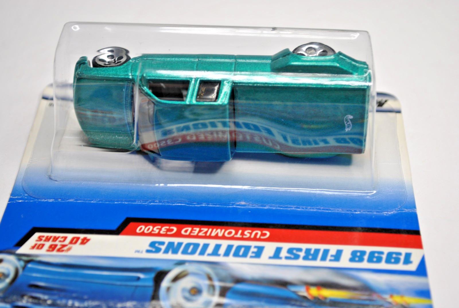 Hot Wheels Customized C3500 Rare No Tampo No Decal Variation 1998 First Editions