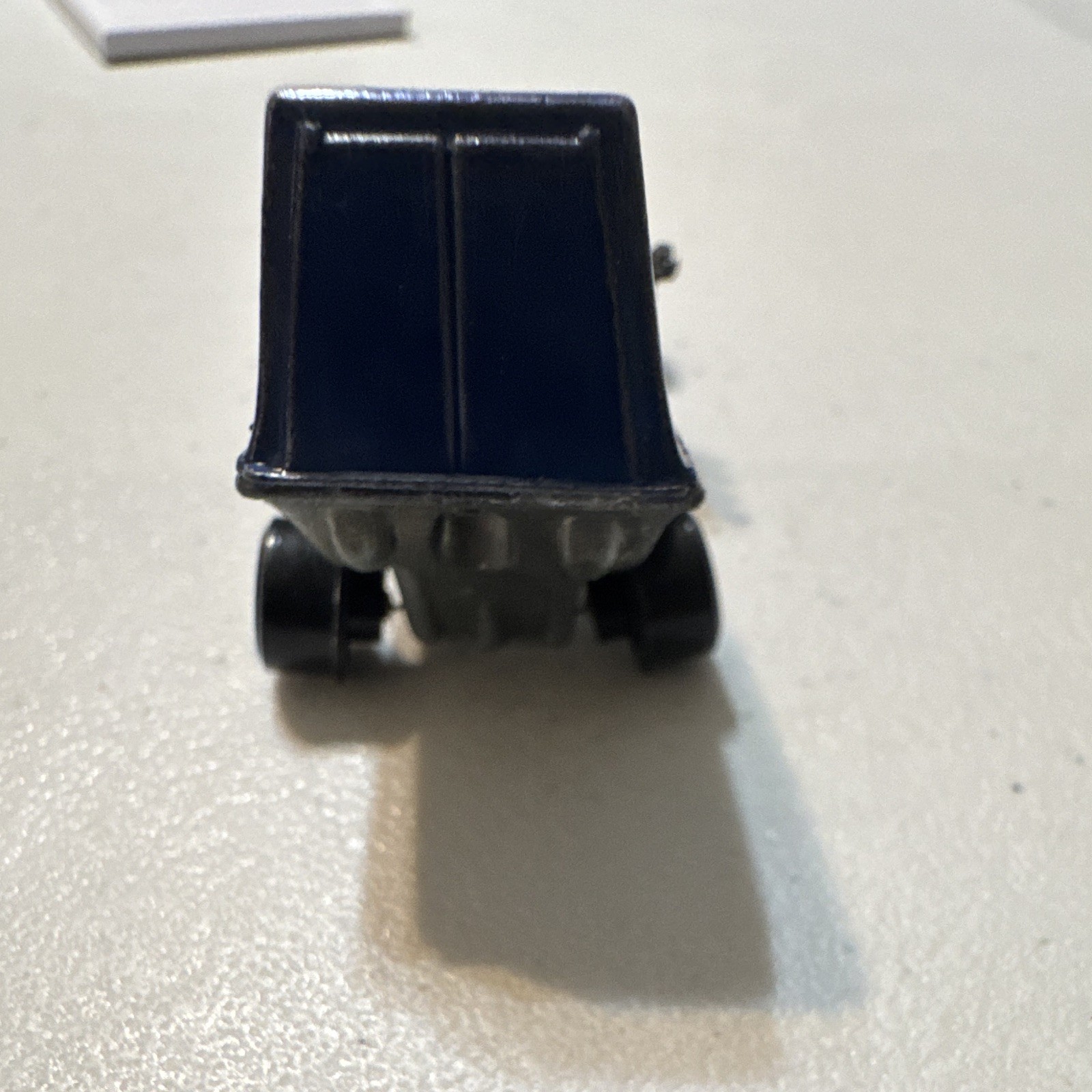 Hot Wheels Blue Diecast Dragster Vehicle Car w/ Exposed Engine Detail