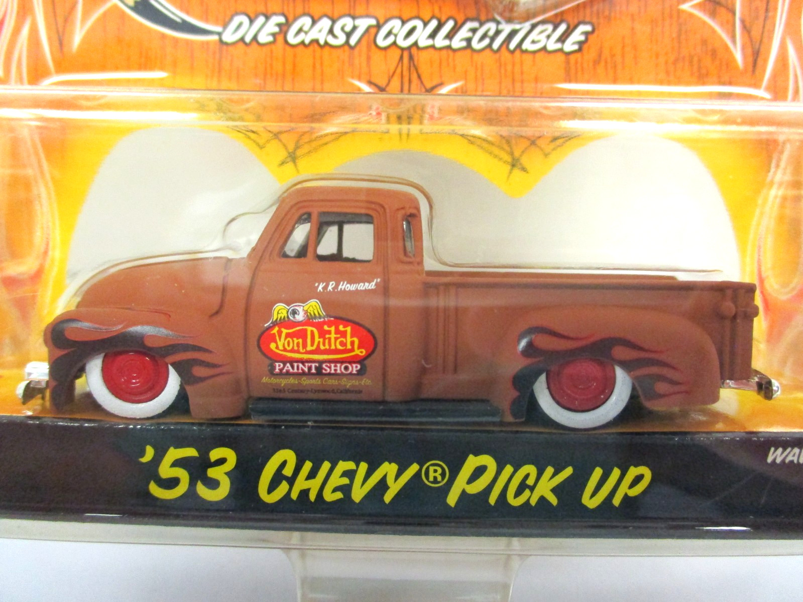 JADA – VON DUTCH – 1953 CHEVROLET 3100 PICKUP TRUCK LOWRIDER – 1/64 DIECAST