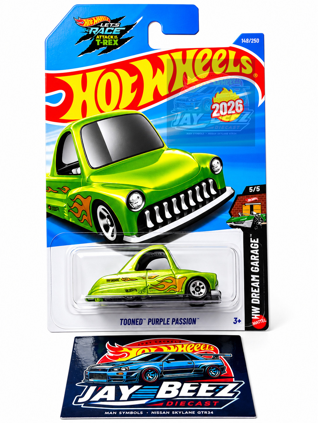 Hot Wheels 2026 NEW Case N Tooned Purple Passion LC (Promo Combine Shipping)