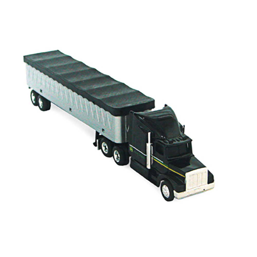 Ertl John Deere 1:64 Scale Semi with Grain Trailer