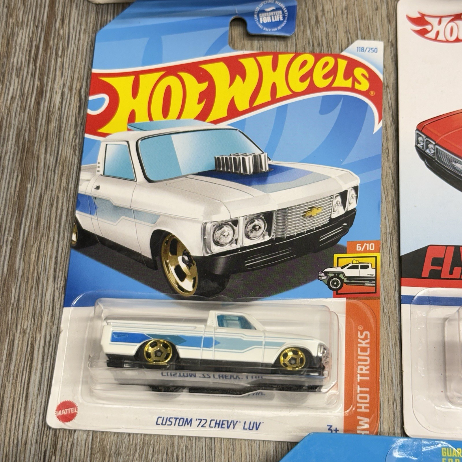 Hot Wheels CUSTOM 72 CHEVY LUV Lot Of 8 CAR CULTURE Hot Trucks ZAMAC NEW/SEALED