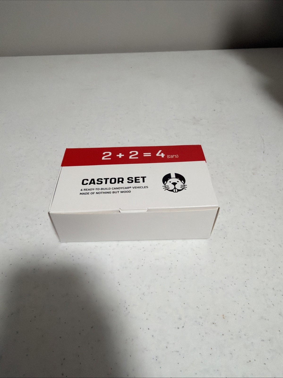 Candylab Toys – Castor Set – DIY Candycar 4 Pack Of 3” Cars