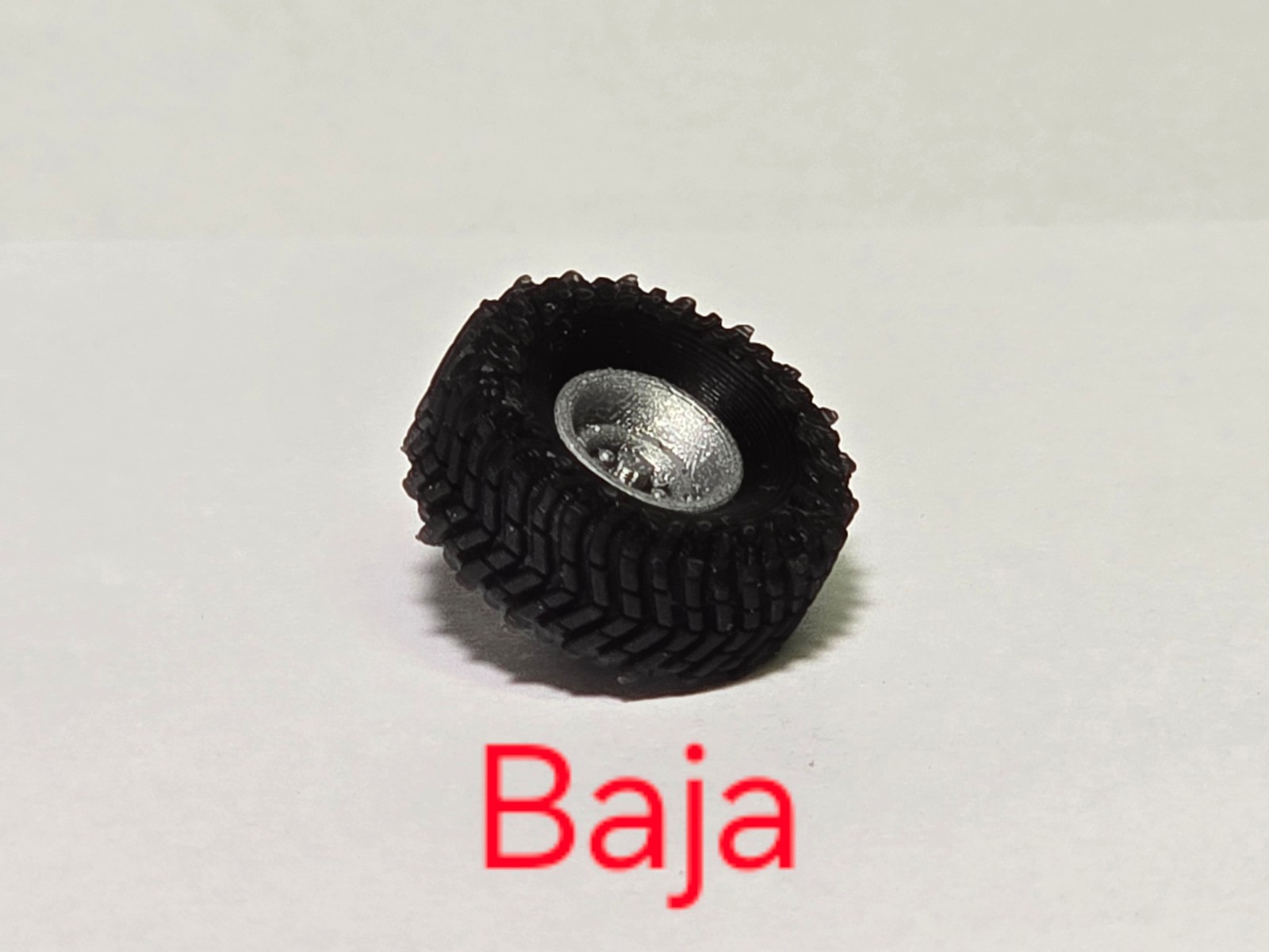 1/64 Scale Custom Off-Road Mud Tires for Diecast Hot Wheels Trucks – Bogger