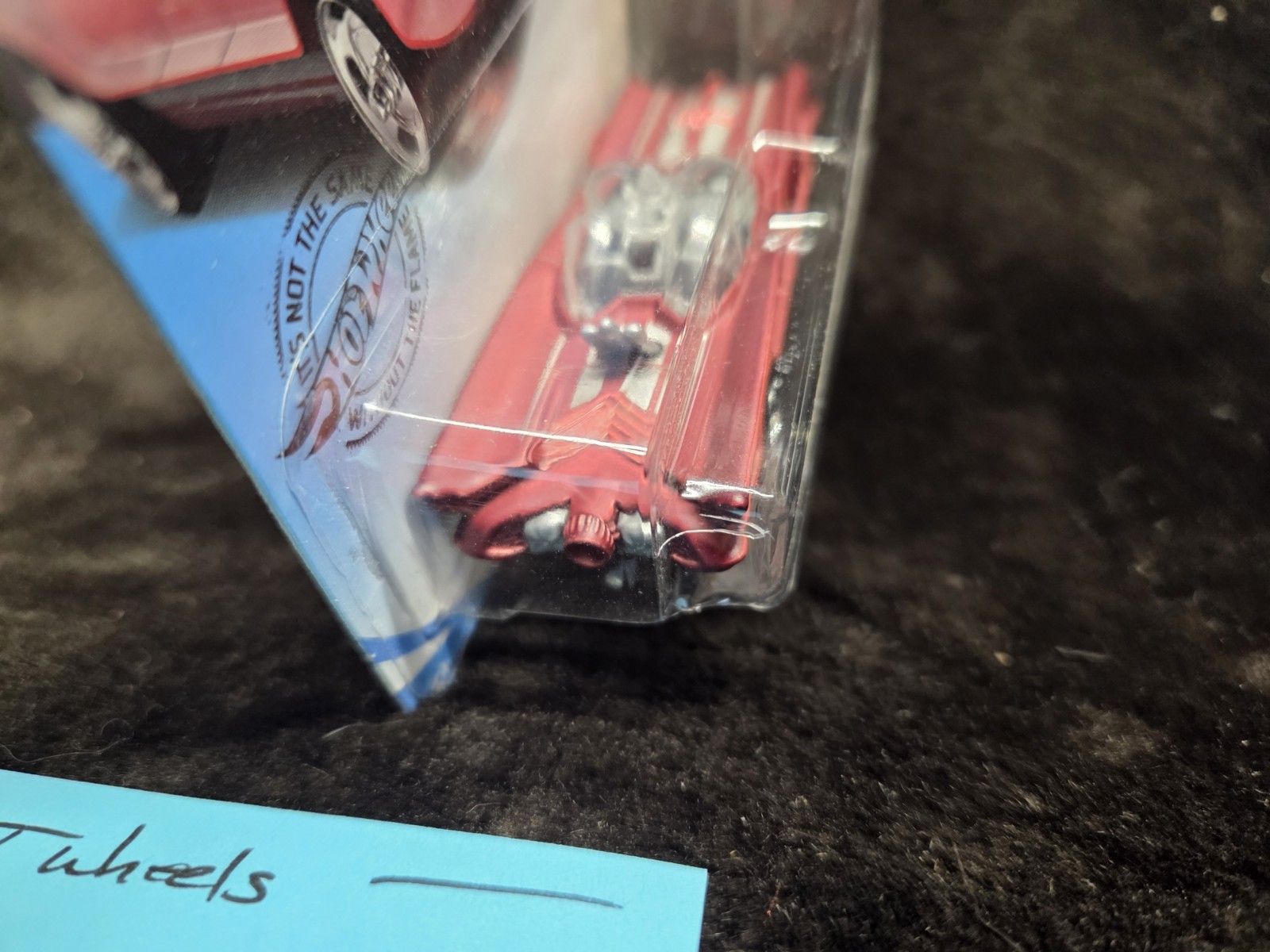 Hot Wheels TV SERIES BATMOBILE Kroger Exclusive Matte RED #HW66MMB 001