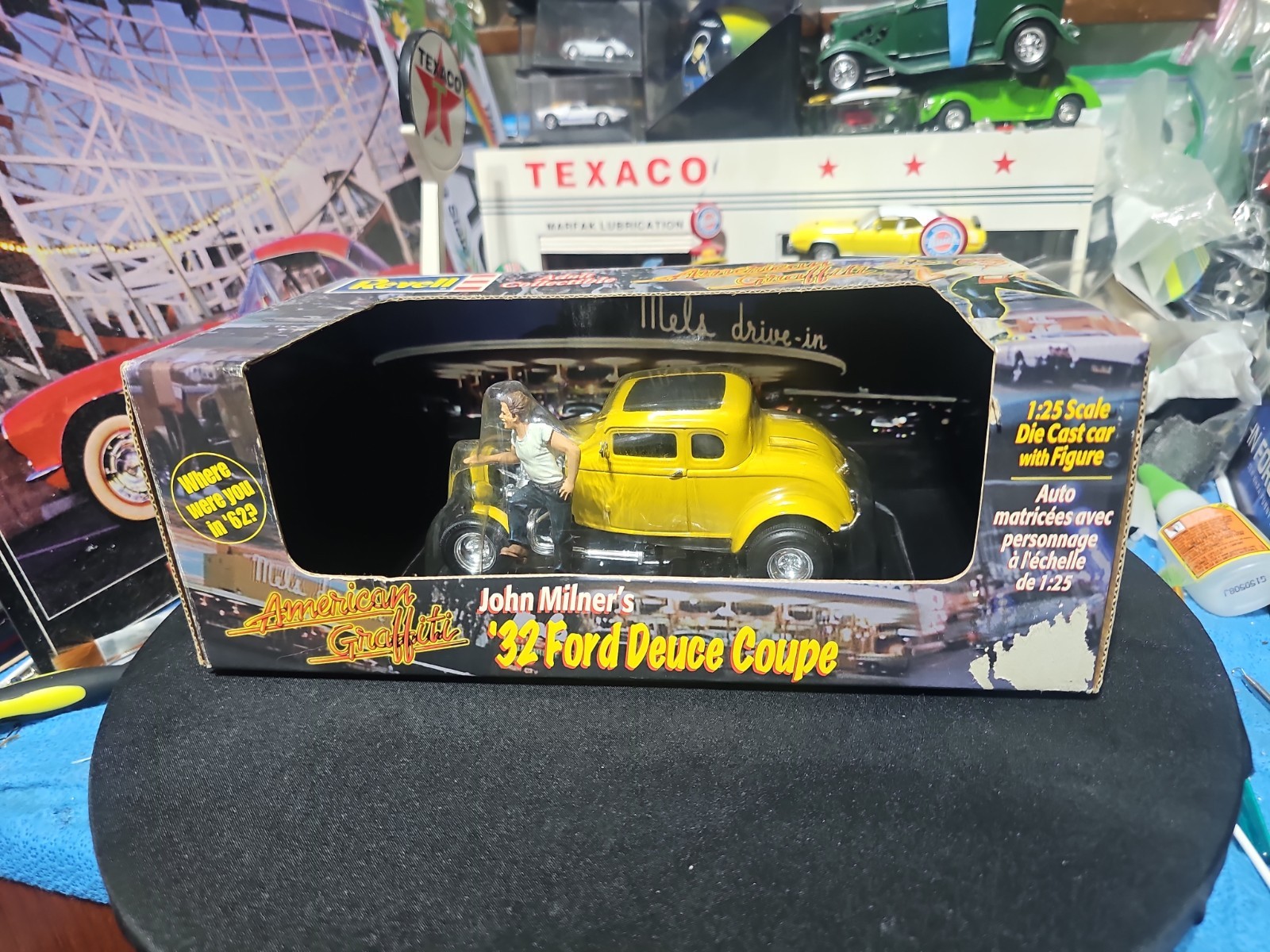 VINTAGE RARE REVELL AMERICAN GRAFFITI 1:25 FORD 1932 DEUCE COUPE JOHN MILNERS