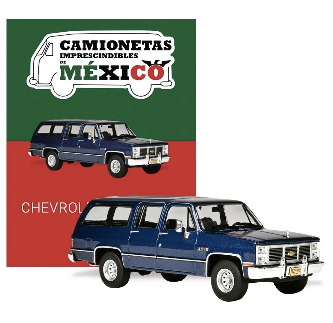 🔥Rare🔥 Chevrolet Suburban (1988) Diecast 1:43 Mexican Cars Brand new in Box