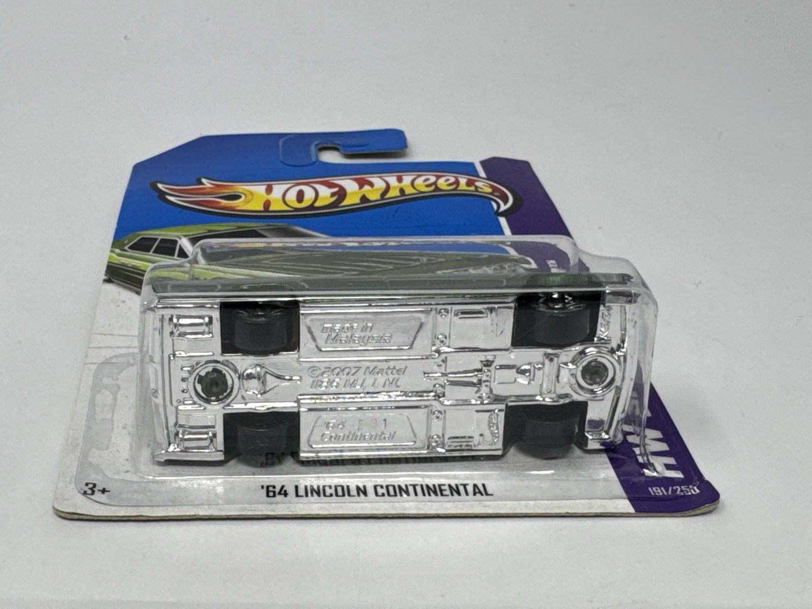Hot Wheels Showroom Green ‘64 Lincoln Continental #191 TB