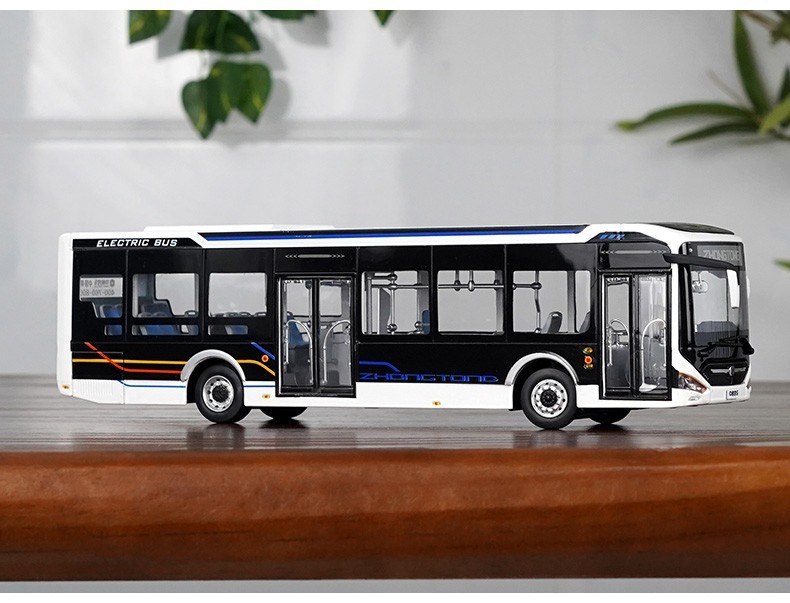 1:42 Original Model,Zhongtong City Bus LCK6126EVGRA1,Diecast Model for Display