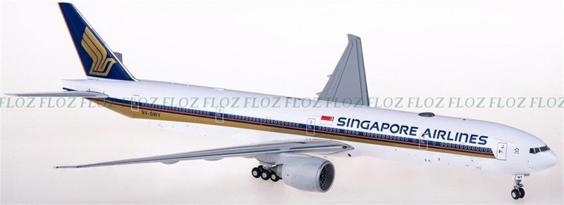 for JC Wings for Singapore Airlines for Boeing 777-300ER 9V-SWY 1:200 Model