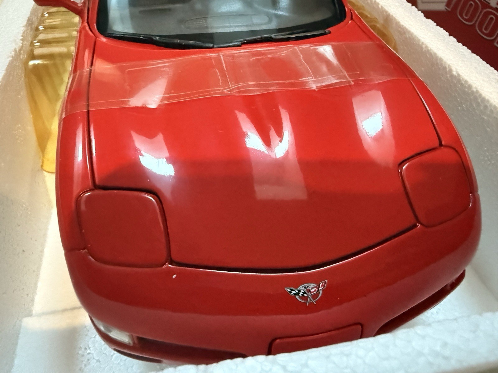 Matco Tools 2003 Corvette 1:18 Scale Red 1 Of 4000 Ertl Racing Champions