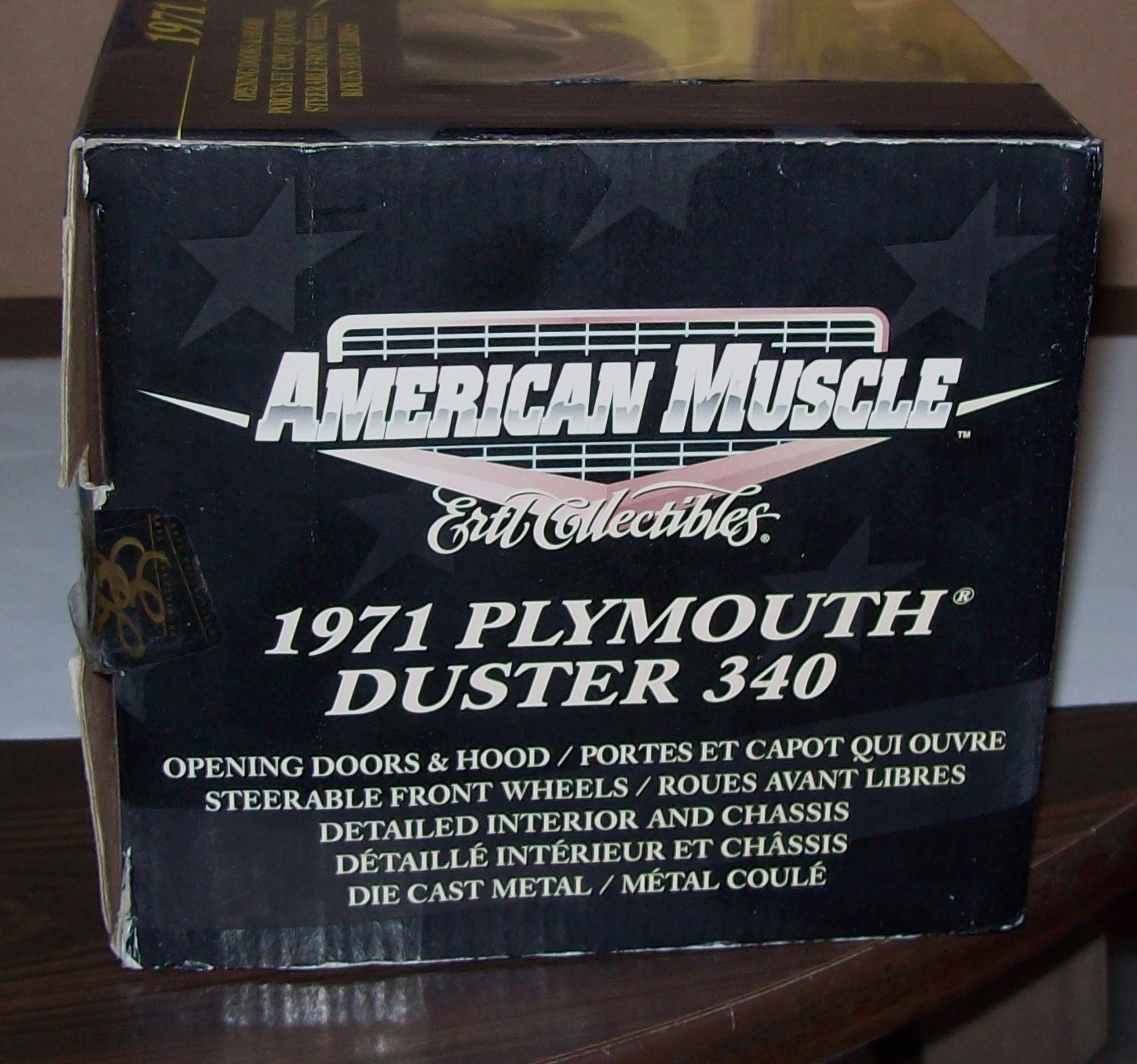 1:18 1971 Plymouth Duster 340 – YELLOW Limited Edition by American Muscle
