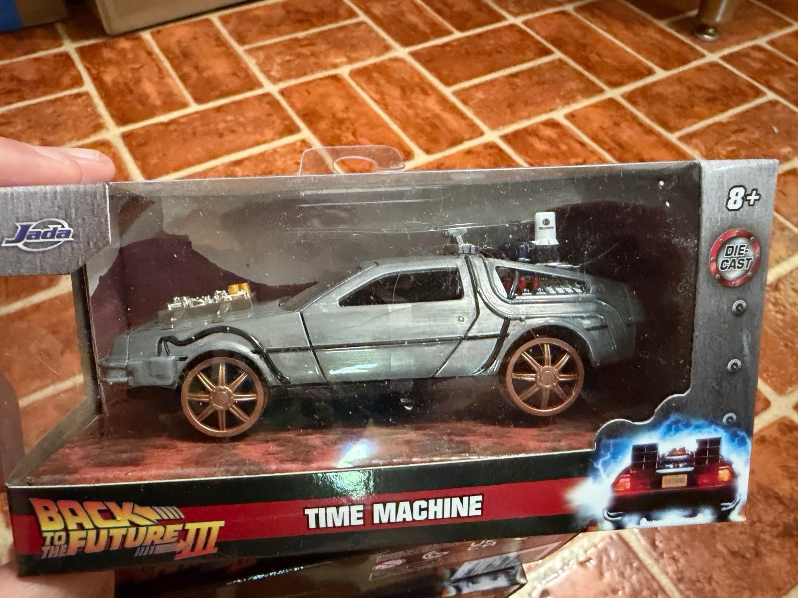 5 New Jada Hollywood Back To The Future Time Machine Delorean 1:32 Diecast Cars