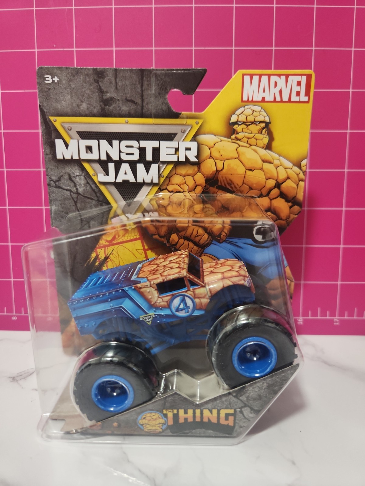 2026 MONSTER JAM 1/64 MARVEL “THE THING” – NEW SERIES 6 DIECAST MONSTER TRUCK