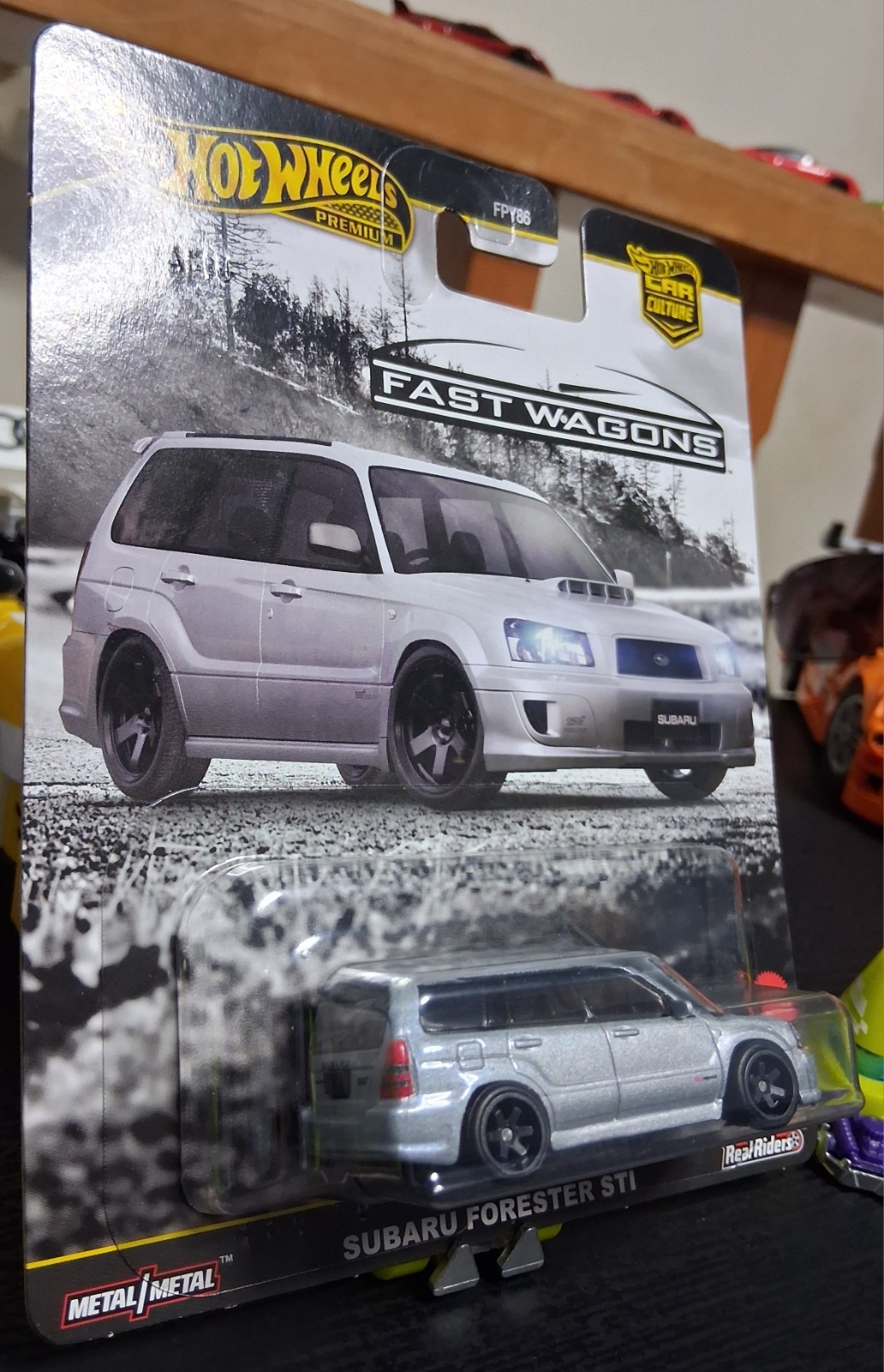 Hot Wheels Subaru Forester STI Fast Wagons Car Culture Premium 5/5